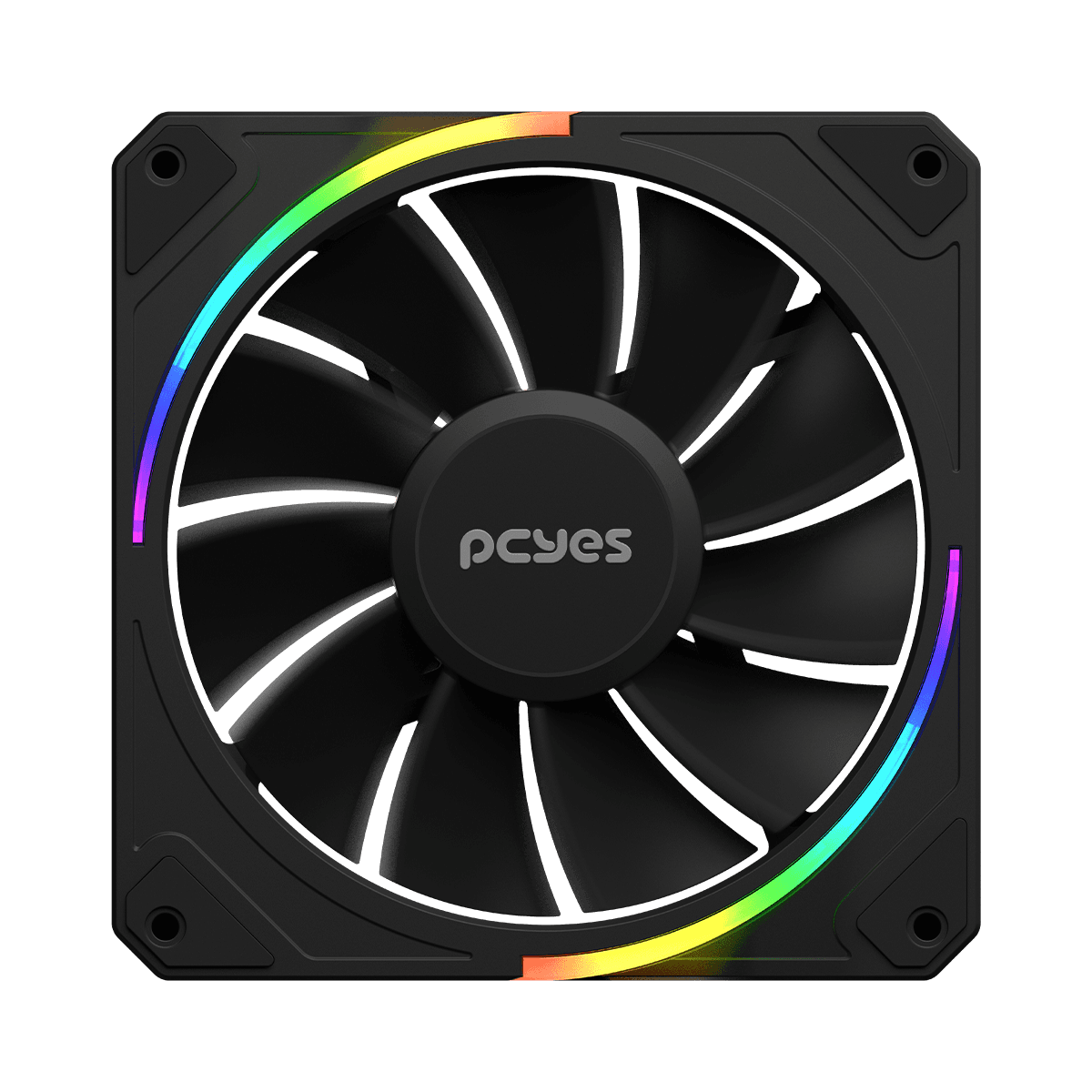 Cooler Fan PCYES Sangue Frio 3 ARGB Black Vulcan Reverse 120mm ARGBRVSF3BR