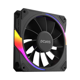 Cooler Fan PCYES Sangue Frio 3 ARGB Black Vulcan Reverse 120mm ARGBRVSF3BR 2