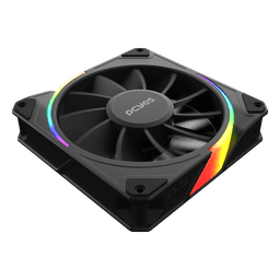 Cooler Fan PCYES Sangue Frio 3 ARGB Black Vulcan Reverse 120mm ARGBRVSF3BR 4