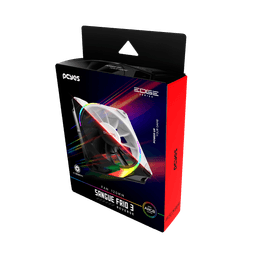 Cooler Fan PCYES Sangue Frio 3 ARGB Black Vulcan Reverse 120mm ARGBRVSF3BR 6