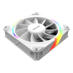 Cooler Fan PCYES Sangue Frio 3 ARGB White Ghost Reverse 120mm PWM 2200RPM 60CFM ARGBSF3WGRVBR 4
