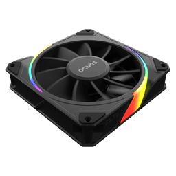 Kit Cooler Fan PCYES Sangue Frio 3 ARGB Black Vulcan Reverse 120mm K3ARGBSF3RVBR 5