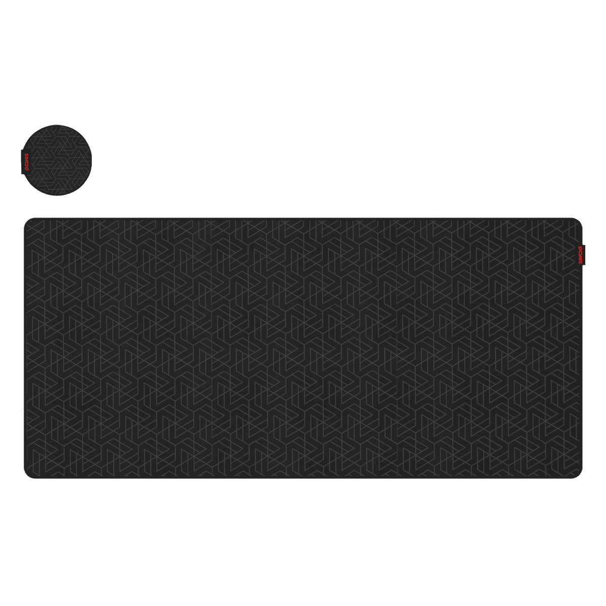 Mouse Pad Gamer PCYES Maze Extended Black Vulcan PMM90X42BV
