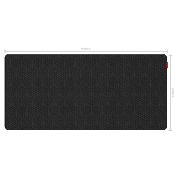 Mouse Pad Gamer PCYES Maze Extended Black Vulcan PMM90X42BV 5