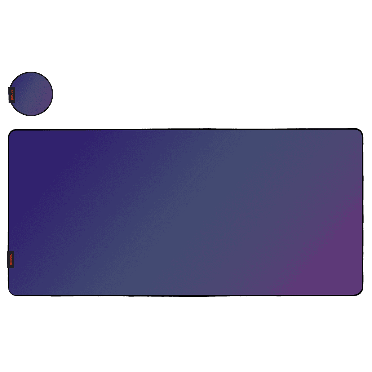 Mouse Pad Obsidian G4D Extended PCYES Purple 900x420mm Tecido com Infusão de Vidro PEMPG4DEX