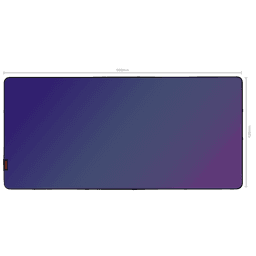 Mouse Pad Obsidian G4D Extended PCYES Purple 900x420mm Tecido com Infusão de Vidro PEMPG4DEX 5