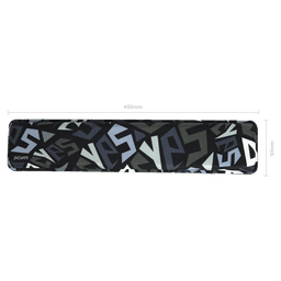 Apoio de Pulso PCYES Ergonômico para Teclado Signature Black Vulcan WRSBV 5