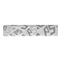 Apoio de Pulso PCYES Ergonômico para Teclado Signature White Ghost WRSWG 1