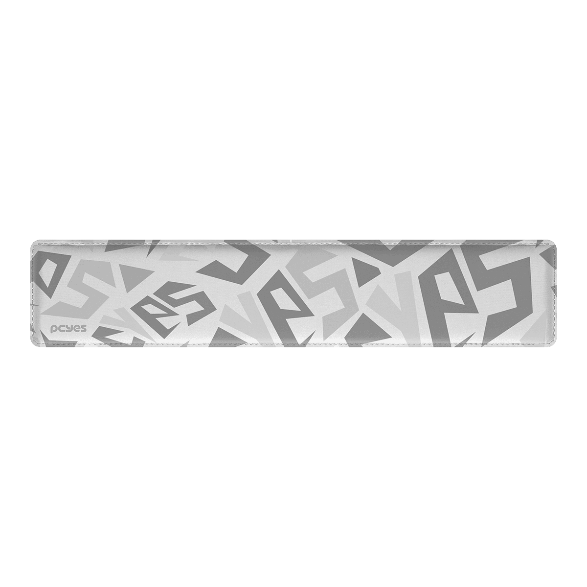 Apoio de Pulso PCYES Ergonômico para Teclado Signature White Ghost WRSWG