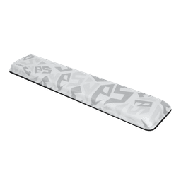 Apoio de Pulso PCYES Ergonômico para Teclado Signature White Ghost WRSWG 4