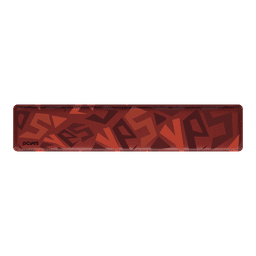 Apoio de Pulso PCYES Ergonômico para Teclado Signature Red Magma WRSRM 1