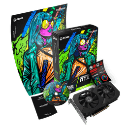 Placa de Vídeo PCYES GPU NVIDIA GeForce RTX 3050 8GB GDDR6 128-bit Edge Black PVRTX30508BLPE 6