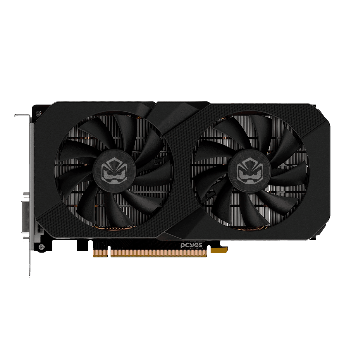 Placa de Vídeo PCYES GPU NVIDIA GeForce RTX 3050 6GB GDDR6 96-bit Edge Black PVRTX30506BLPE em destaque