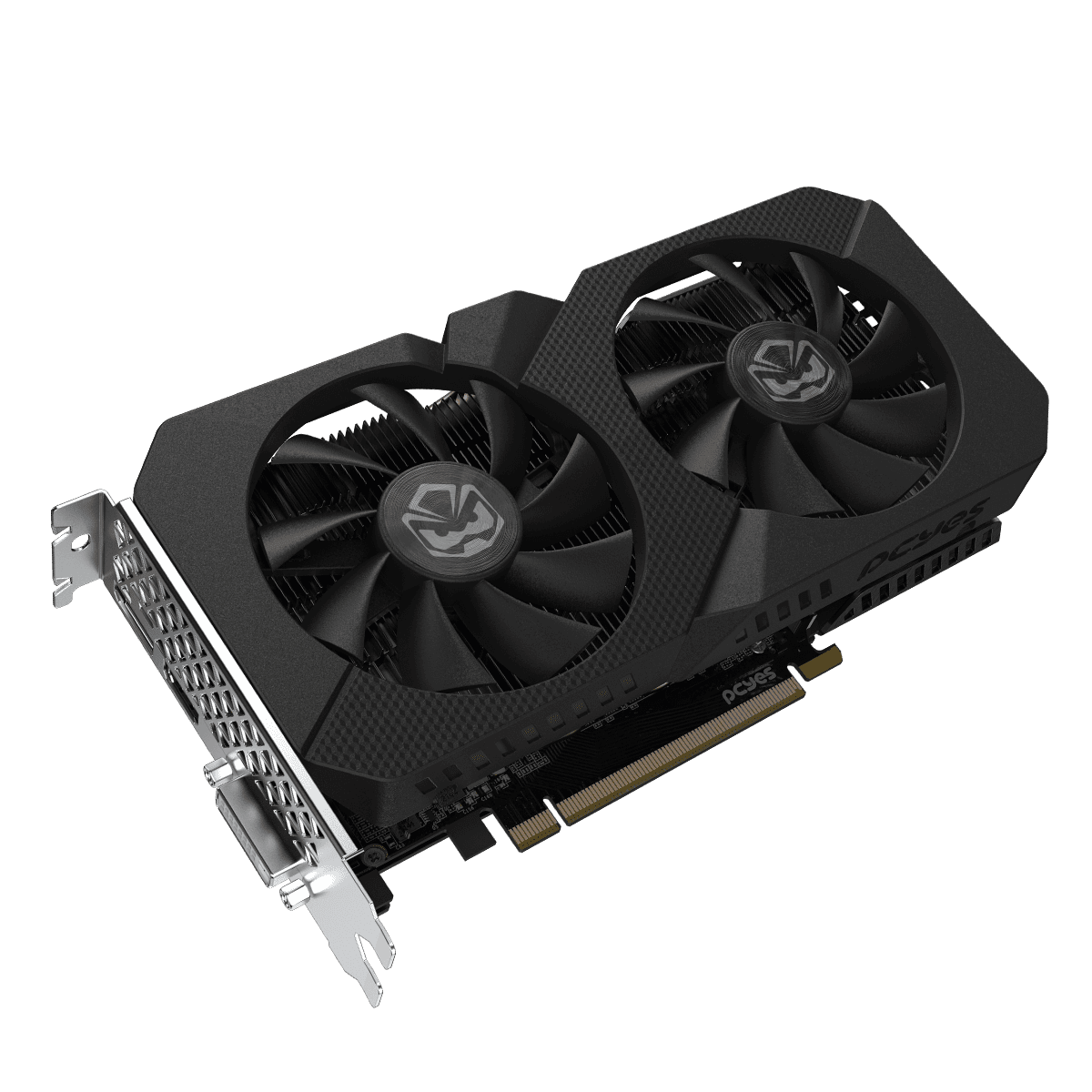 Placa de Vídeo PCYES GPU NVIDIA GeForce RTX 3050 6GB GDDR6 96-bit Edge Black PVRTX30506BLPE detalhe