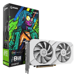 Placa de Vídeo PCYES GPU NVIDIA GeForce RTX 3050 8GB GDDR6 128-bit Edge White PVRTX30508WTPE 1