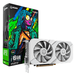 Placa de Vídeo PCYES GPU NVIDIA GeForce RTX 3050 6GB GDDR6 96-bit Edge White PVRTX30506WTPE 1