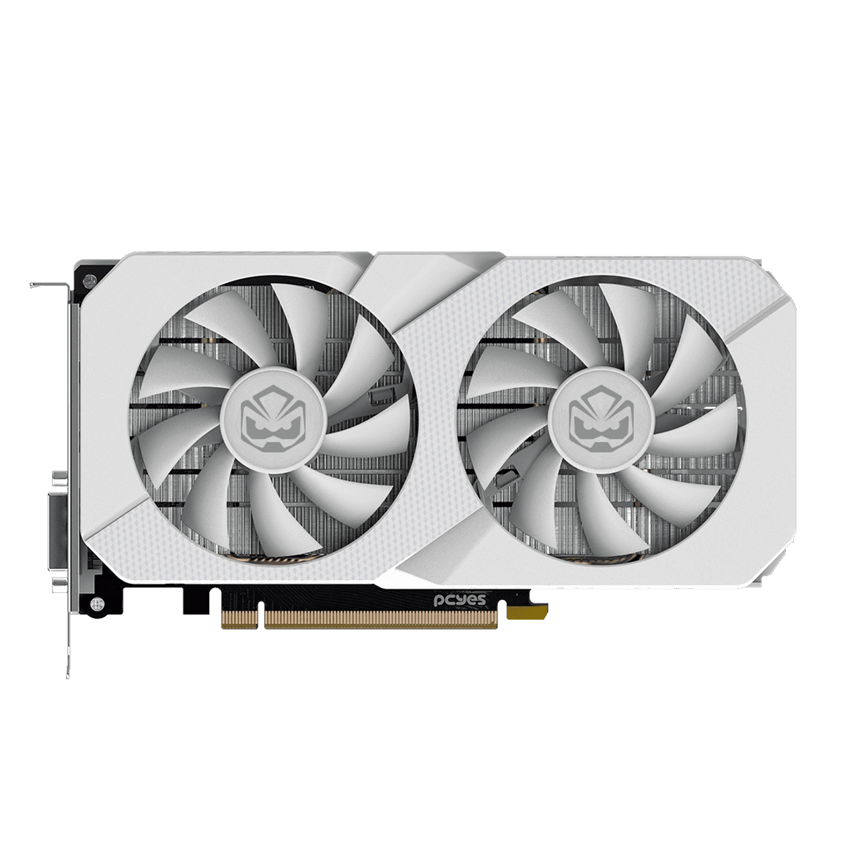 Placa de Vídeo PCYES GPU NVIDIA GeForce RTX 3050 6GB GDDR6 96-bit Edge White PVRTX30506WTPE em destaque