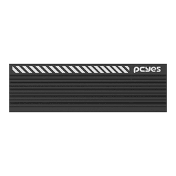 Dissipador Heatsink PCYES SSD M.2 NVMe 2280 Heat Shield PHS2280BK 3