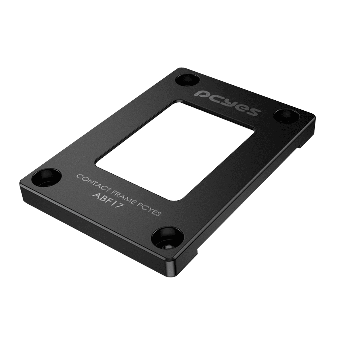 Contact Frame PCYES ABF 17 Moldura Anti Empenamento LGA 1700 em destaque