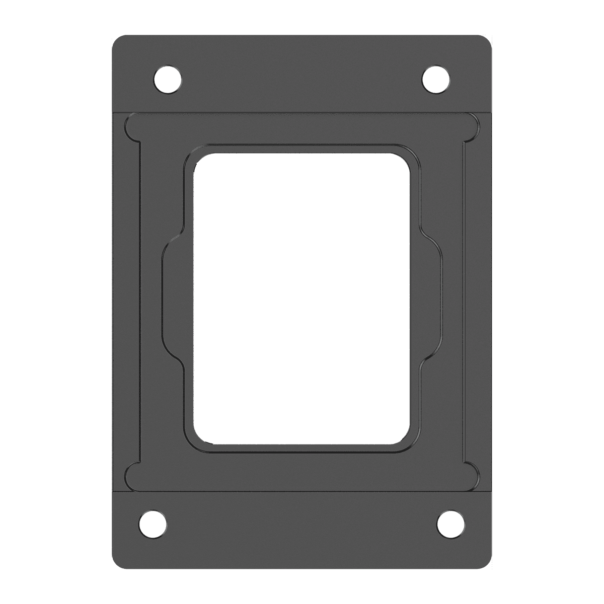 Contact Frame PCYES ABF 17 Moldura Anti Empenamento LGA 1700 detalhe
