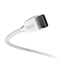 Cabo USB-C 3.1 para USB-C 3.1 PCYES Nylon Branco 3 Metros PUCP3B 4