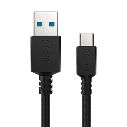 Cabo PCYES USB-A para USB-C 3.0 5Gbps Nylon Preto 3 Metros CBPY003P 3