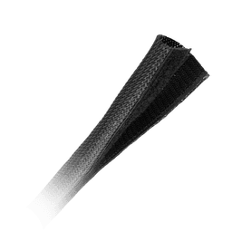 Fita Organizadora de Cabos PCYES Preta 100cm Velcro SC-47C 1