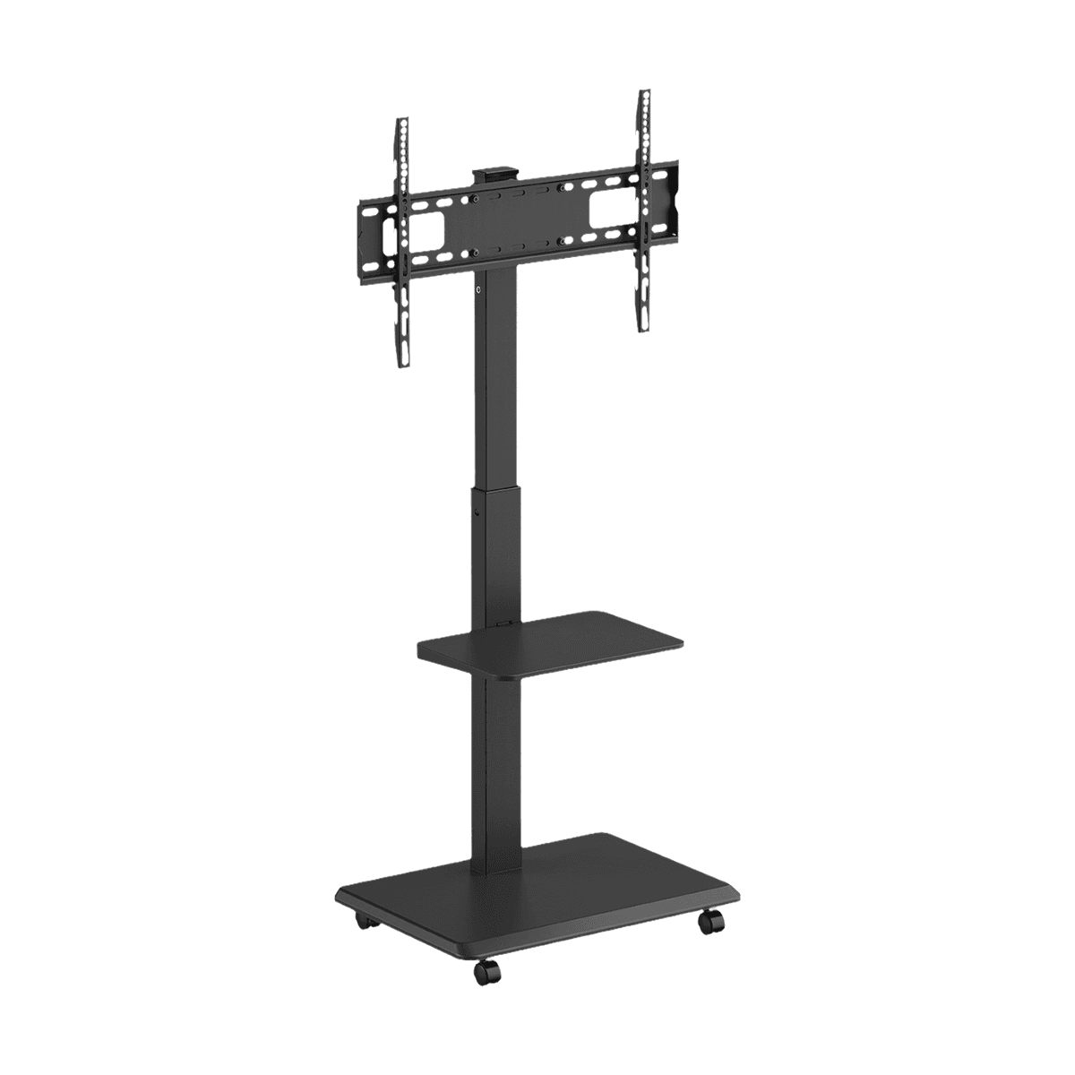 Suporte Rack para TV PCYES 37"-75" com Bandeja e Rodas SR160P