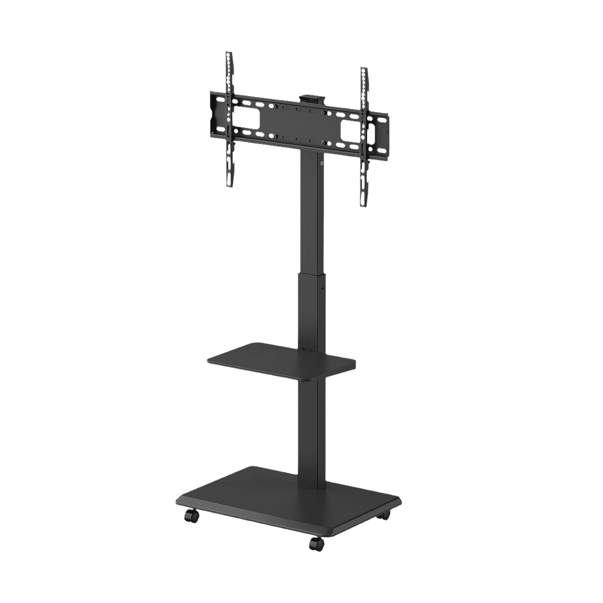 Suporte Rack para TV PCYES 37"-75" com Bandeja e Rodas SR160P detalhe