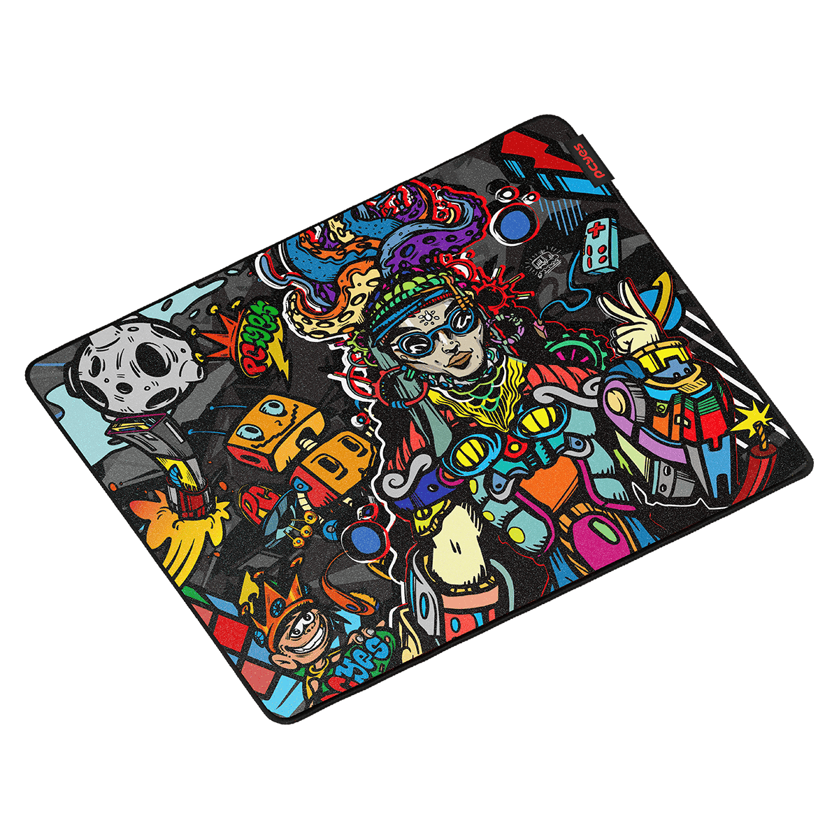 Mouse Pad Agata PCYES 500x400mm Speed Base Antiderrapante AGT50X40 detalhe