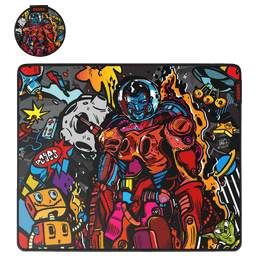 Mouse Pad Dr Kepler PCYES 500x400mm Speed Base Antiderrapante DRK50X40 1