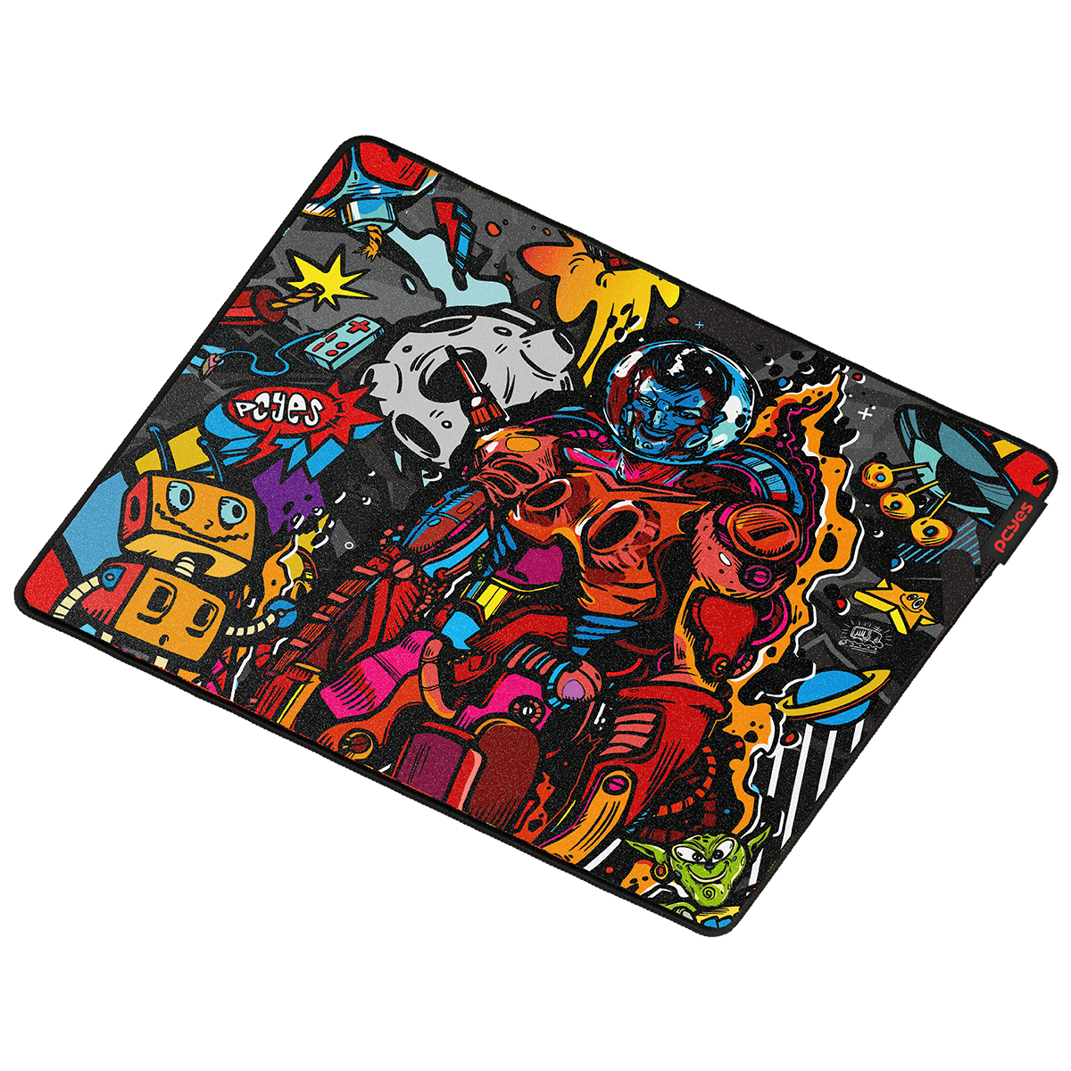 Mouse Pad Dr Kepler PCYES 500x400mm Speed Base Antiderrapante DRK50X40 em destaque