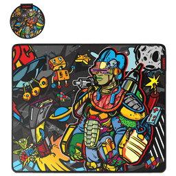 Mouse Pad Apollo PCYES 500x400mm Speed Base Antiderrapante APL50X40 1