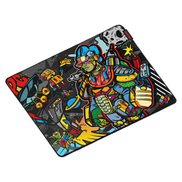 Mouse Pad Apollo PCYES 500x400mm Speed Base Antiderrapante APL50X40 3