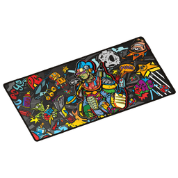 Mouse Pad Apollo Extended PCYES 900x420mm Speed Base Antiderrapante APL90X42 3