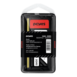 Memória SODIMM 16GB DDR5 5600MHz (PM165600D5SO) 5