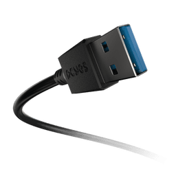 Cabo PCYES USB-A 3.0 para USB-C 5Gbps 15W Preto 3 Metros PUCAP3-3 4