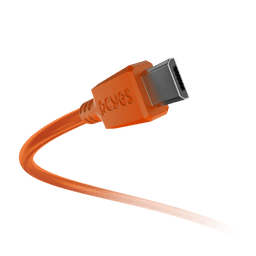 Cabo PCYES Micro USB para USB A 2.0 2 Metros Laranja Nylon 3A PMUAM-2L 4