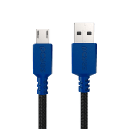 Cabo Micro USB PCYES USB A 2.0 3M Nylon 3A PMUAN-3A 3