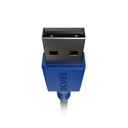 Cabo Micro USB PCYES USB A 2.0 3M Nylon 3A PMUAN-3A 5