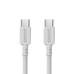 Cabo PCYES USB-C 2.0 15W 480Mbps Nylon Branco 3 Metros PUCC2-3B 3