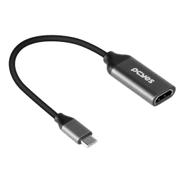 Cabo HDMI PCYES 2.1 8K 60Hz Conector 90° Horizontal 3 Metros PH21-3H-A 4
