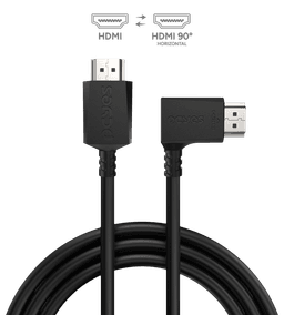 Cabo HDMI PCYES 2.0 90° Horizontal 4K 60Hz Preto 3 Metros PHM20-3H-001 2