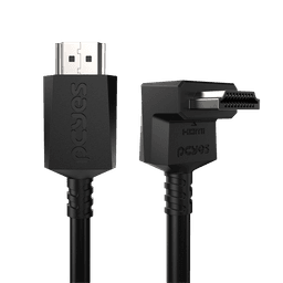 Cabo HDMI PCYES 2.0 Conector 90° Vertical 4K 60Hz 2m PH20-2V-B 3