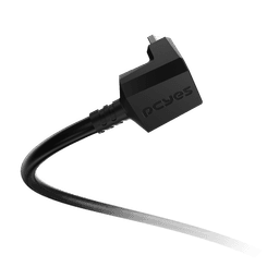 Cabo HDMI PCYES 2.0 Conector 90° Vertical 4K 60Hz 2m PH20-2V-B 4