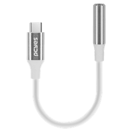Cabo USB-C para P3 PCYES Áudio Hi-Fi DAC 24/96kHz Branco 15cm P3UCP-15B 3