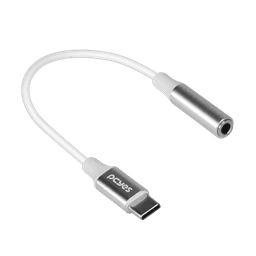 Cabo USB-C para P3 PCYES Áudio Hi-Fi DAC 24/96kHz Branco 15cm P3UCP-15B 4