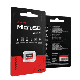 Cartão Micro SD 32GB PCYES C10 U3 V30 80MB/s SDA 6.0 PY32GBSDHC 5