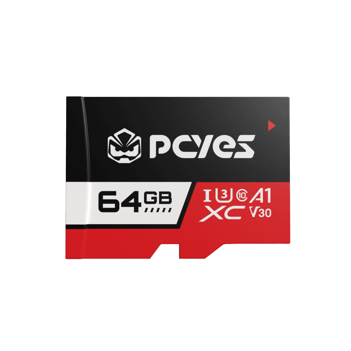 Cartão Micro SD PCYES 64GB C10 U3 V30 80MB/s SDA 6.0 PY64GBSDXC