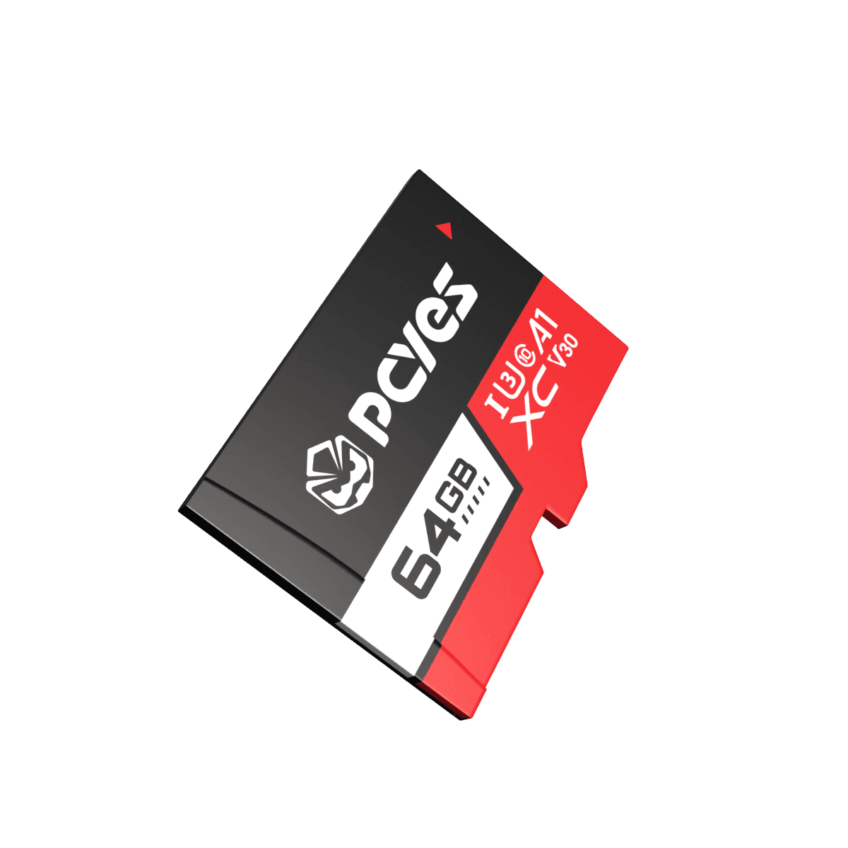 Cartão Micro SD PCYES 64GB C10 U3 V30 80MB/s SDA 6.0 PY64GBSDXC em destaque
